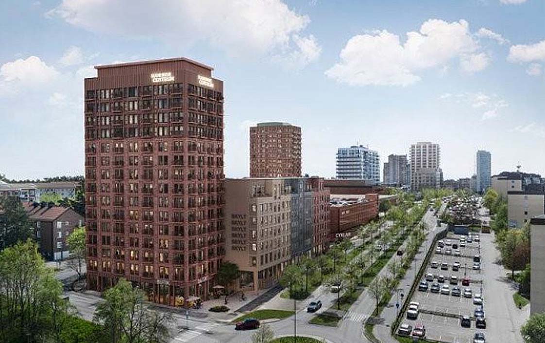 Stadsutveckling i Haninge C som Urbio arbetat med