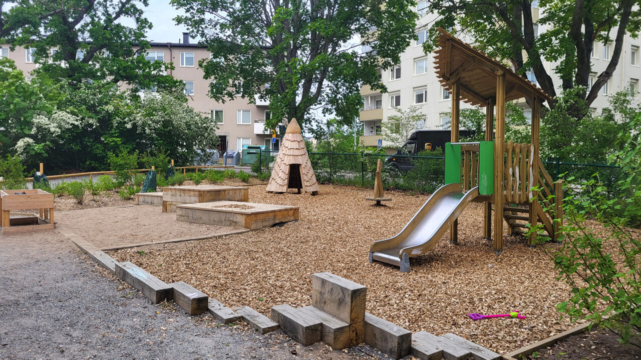 Urbio har ritat upprustning av Atlasparken i Nacka