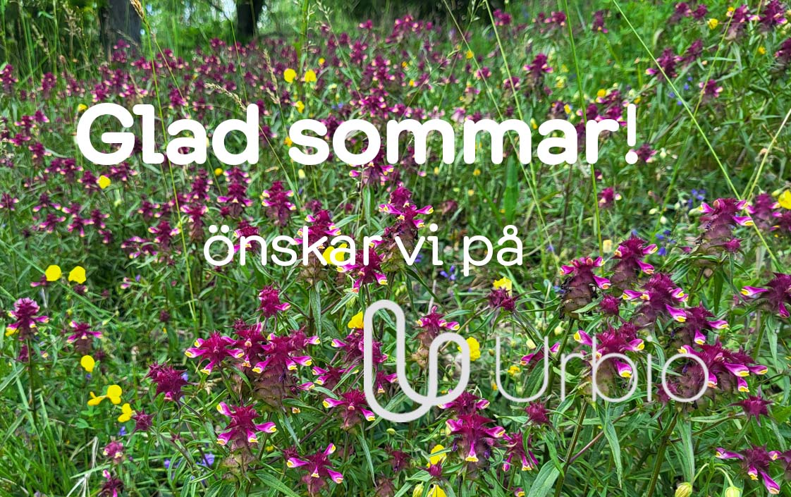 Sommarhälsning 2026 från Urbio