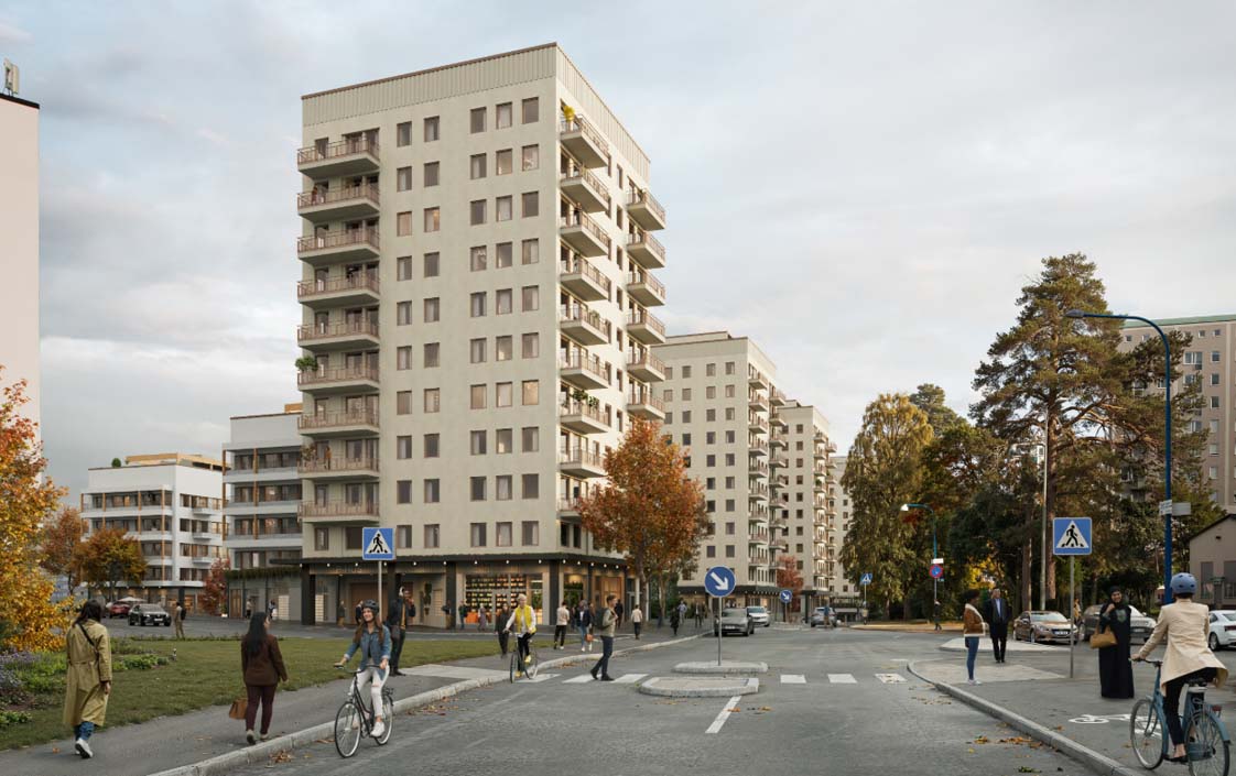 Urbio arbetar med stadsutveckling i centrala Fruängen